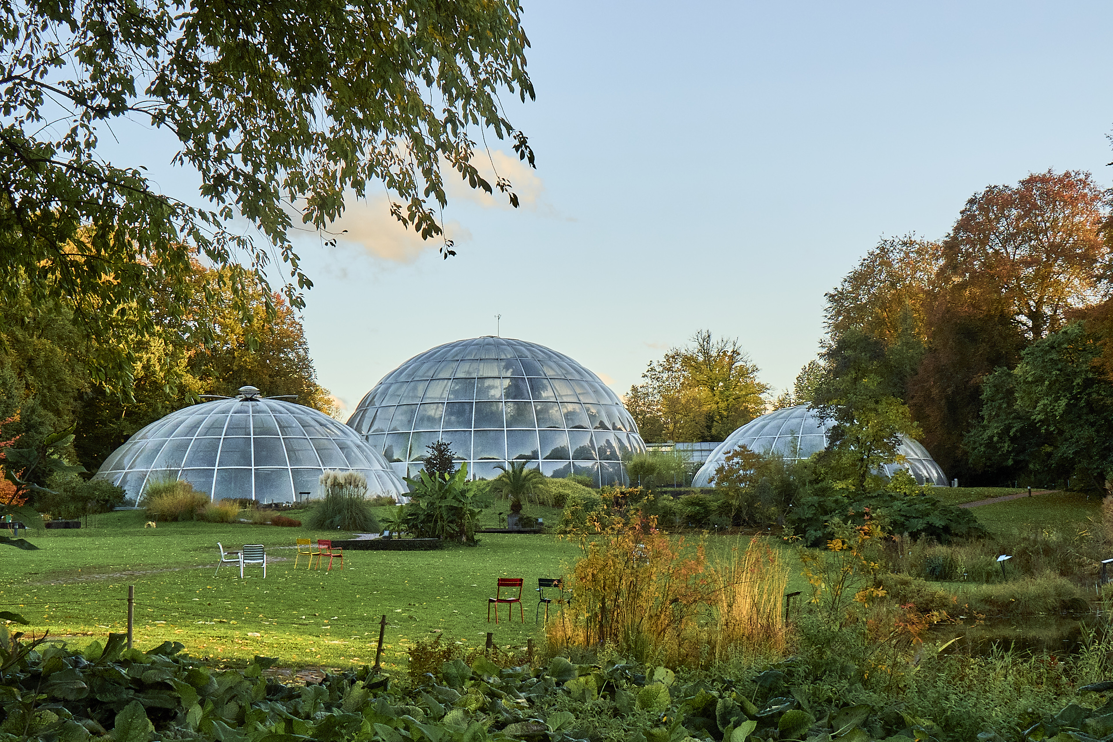 Tropenhäuser im Oktober Tropenhäuser im Oktober