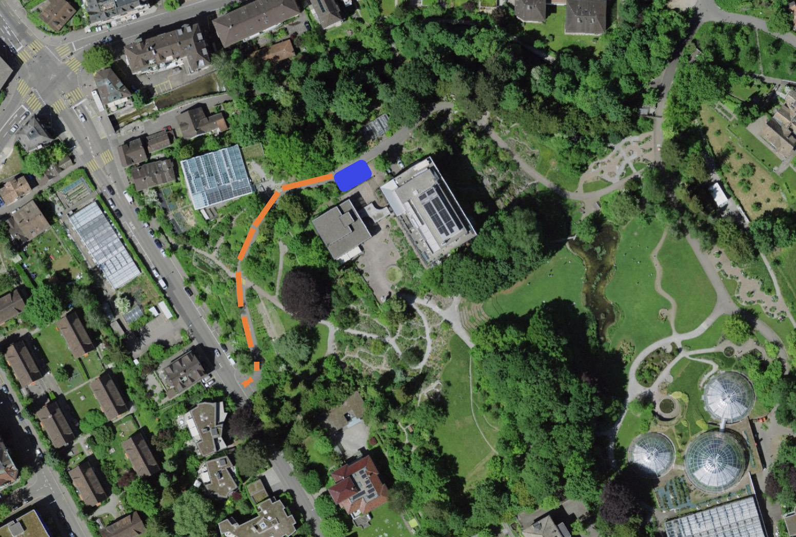 Parkplaetze für Gehbehinderte